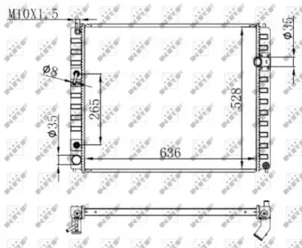 WILMINK GROUP wg1723660 -  Радиатор, охлаждение двигателя